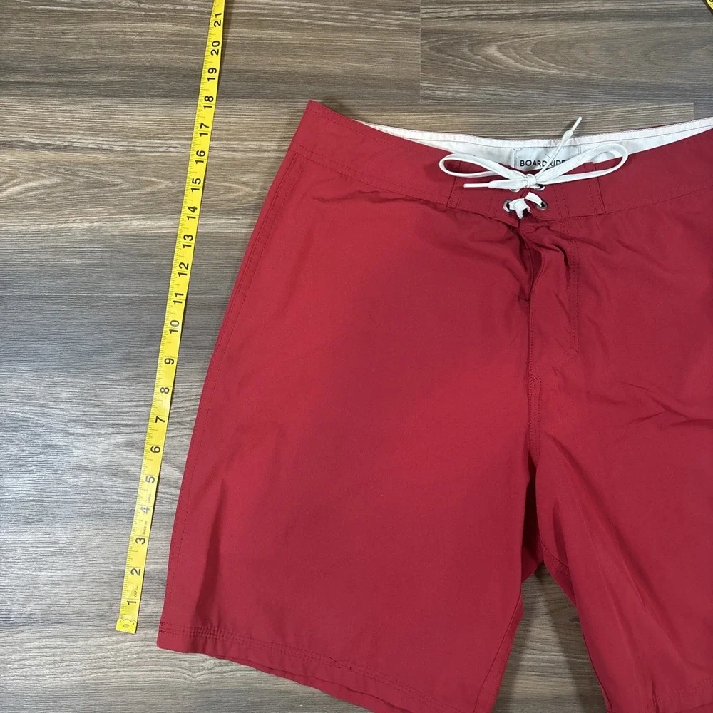 Boardriders EST 92 Men's Red Solid Board Shorts Size 32
